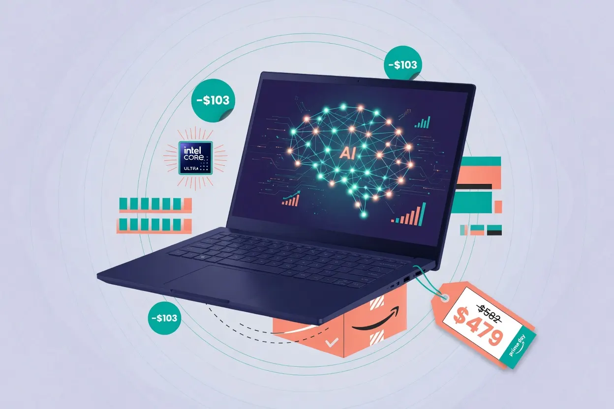 Acer Aspire 14 AI Drops to $479 for Prime Day