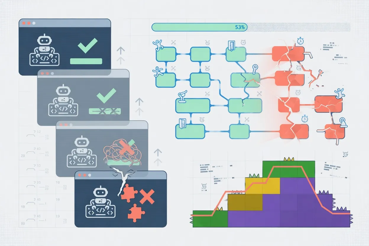 AI Coding Agents Barely Clear Half of Game Logic Tasks