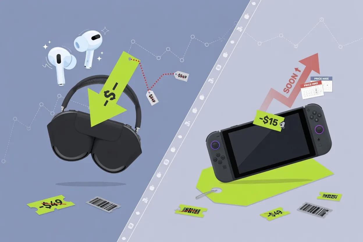 AirPods hit record lows; Switch 2 gets rare $15 cut