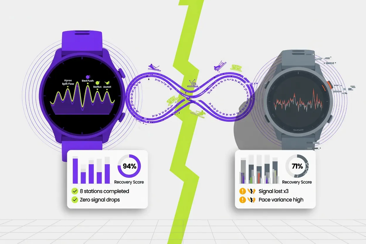 Amazfit Cheetah 2 Pro outperforms Garmin Forerunner 970 in Hyrox race