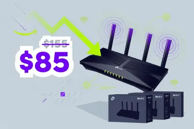 TP-Link Wi-Fi 7 Routers Drop to $85 on Amazon Before Prime Day