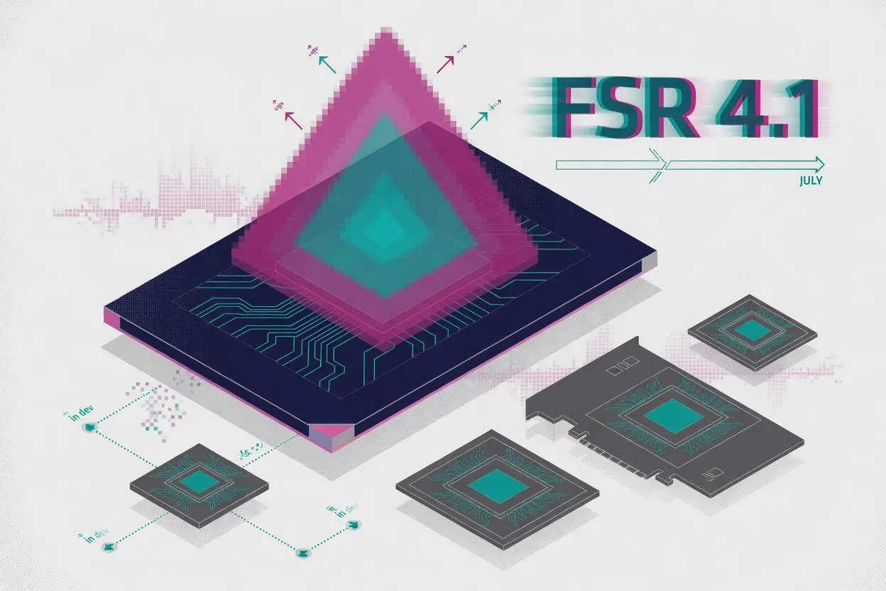 AMD Brings FSR 4.1 Upscaling to RX 7000 GPUs Early