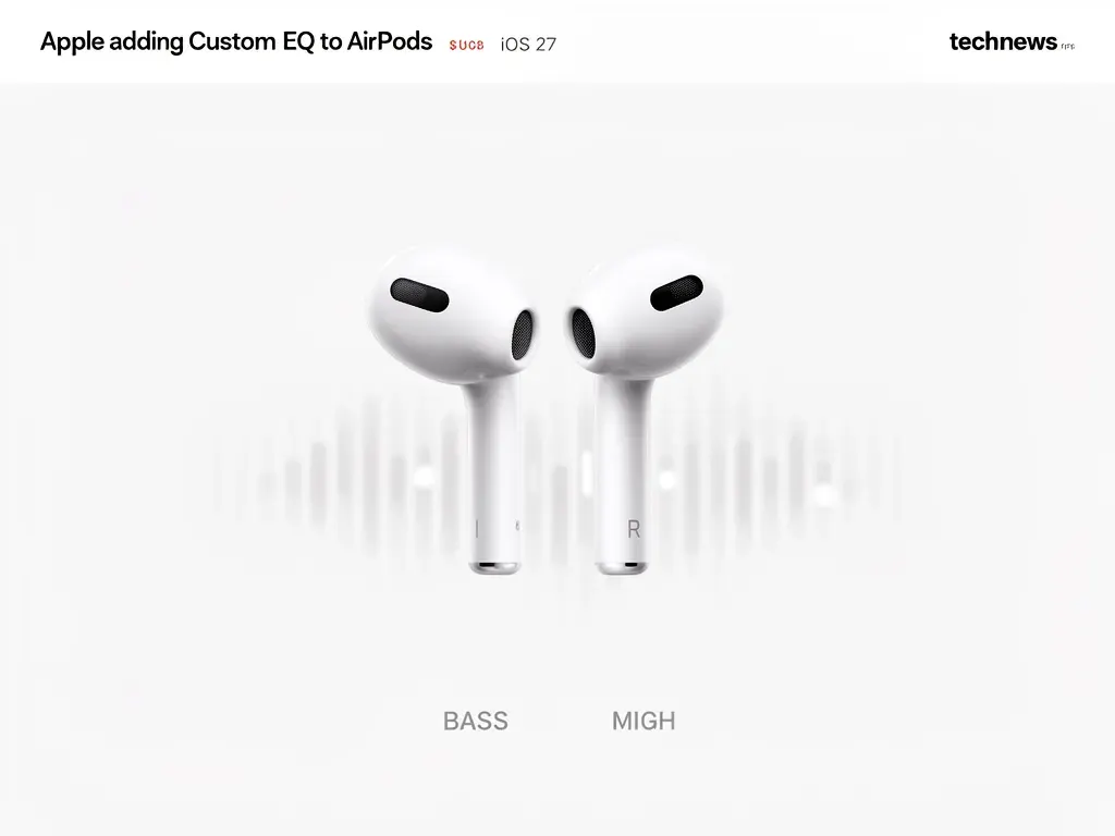 Apple adds custom EQ to AirPods with iOS 27