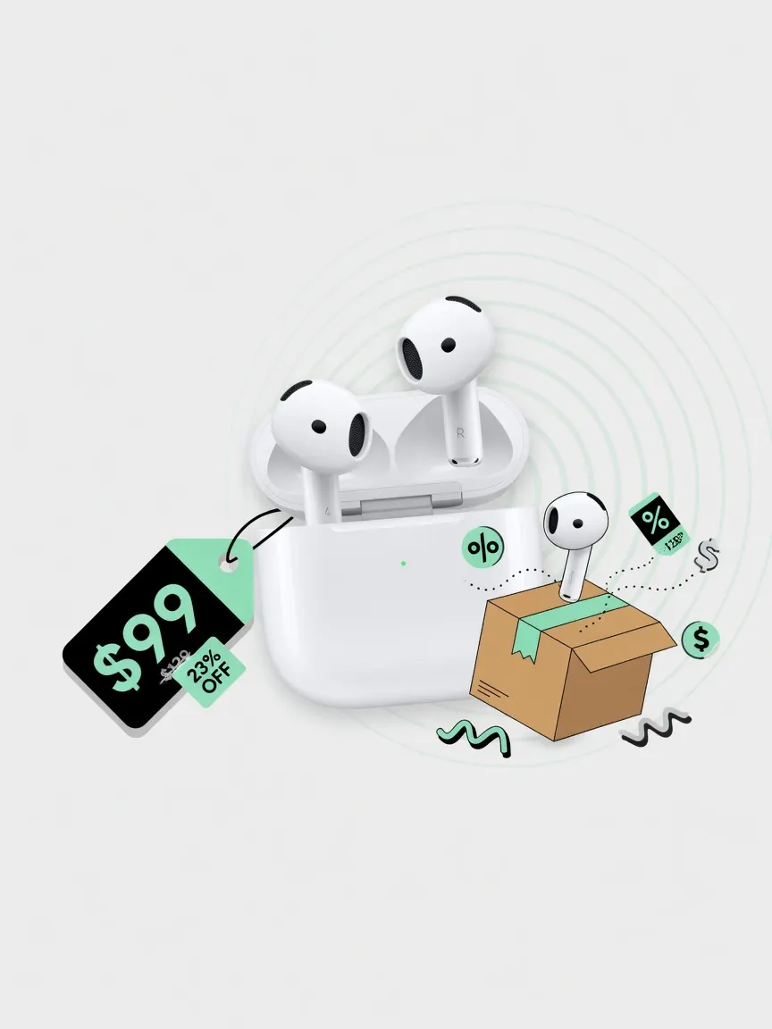 Apple AirPods 4 non-ANC sells for $99 on Amazon