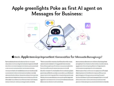 Apple Approves Its First AI Agent for Business Messaging