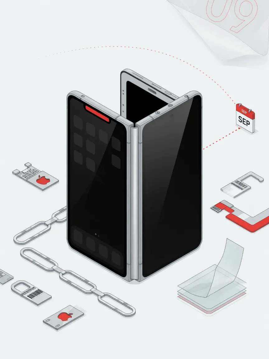 Apple iPhone Fold on Track for September Reveal