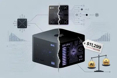 Apple's M5 Ultra Mac Studio Costs $11,299 for Modest Gains