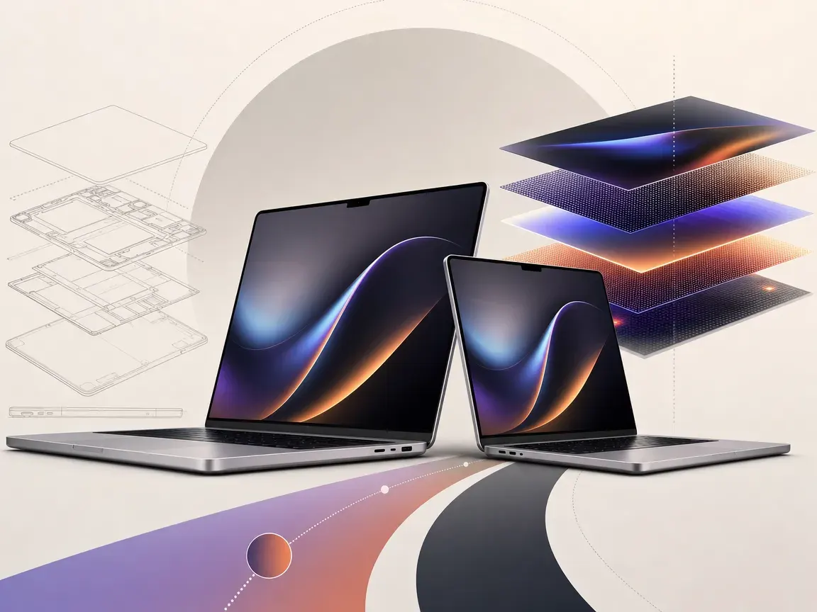 Apple’s next MacBook may debut hybrid OLED screens in two sizes