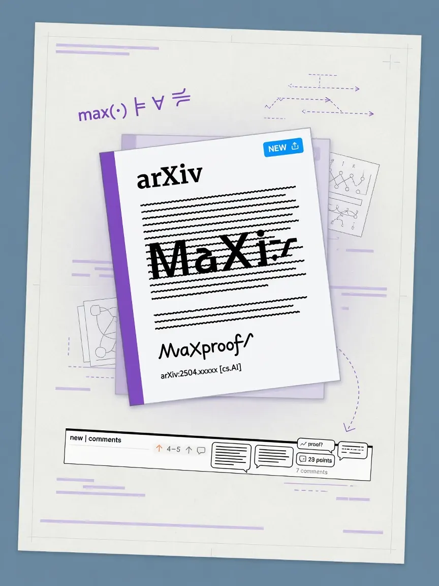 ArXiv hosts new paper titled Maxproof