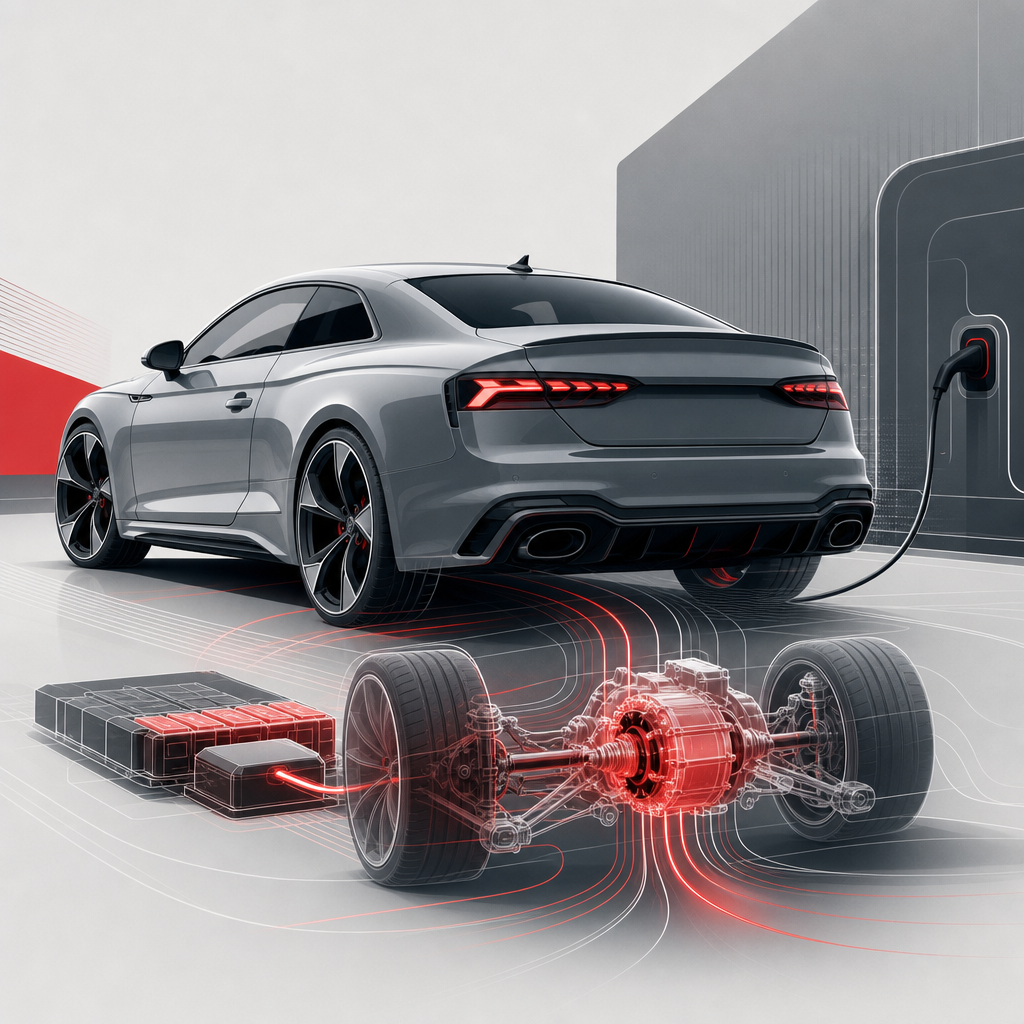 Audi’s 2027 RS5 adds electric torque tricks