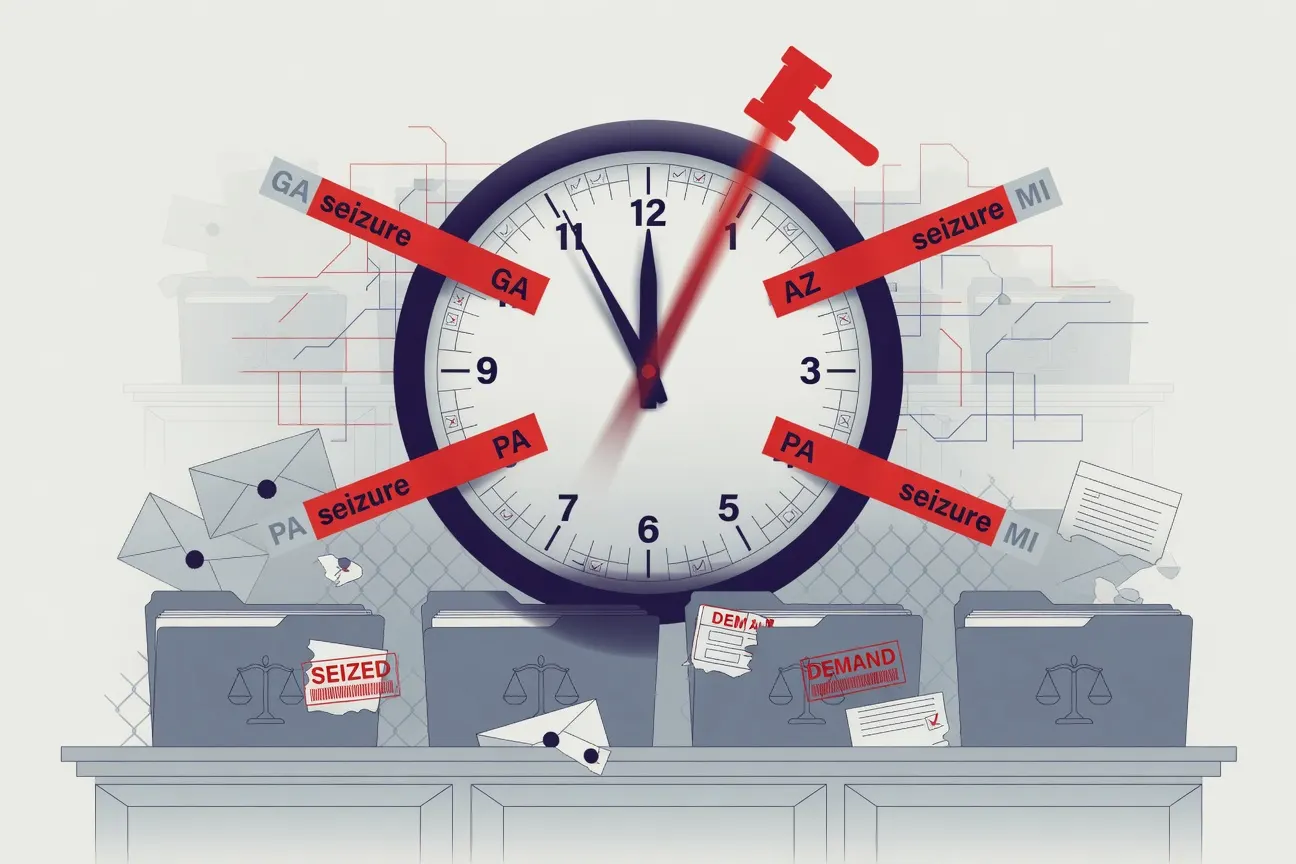 Ballot seizures put courts on the clock
