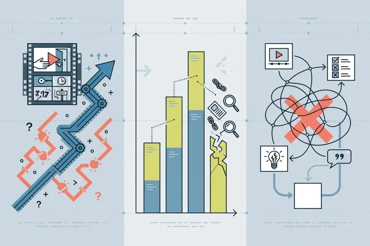 Benchmark Shows AI Video Agents Still Fumble Multi-Step Reasoning