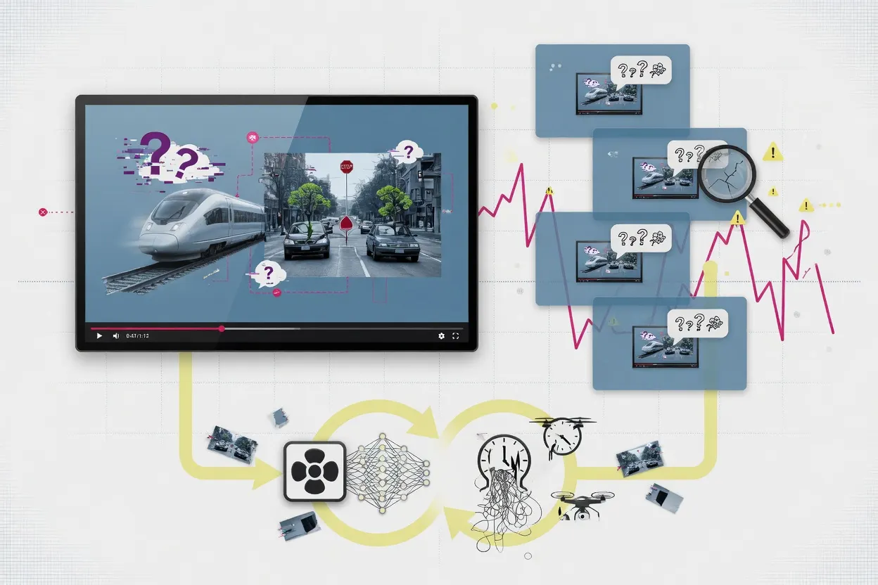 Benchmark Shows Video AI Models Still Make Things Up