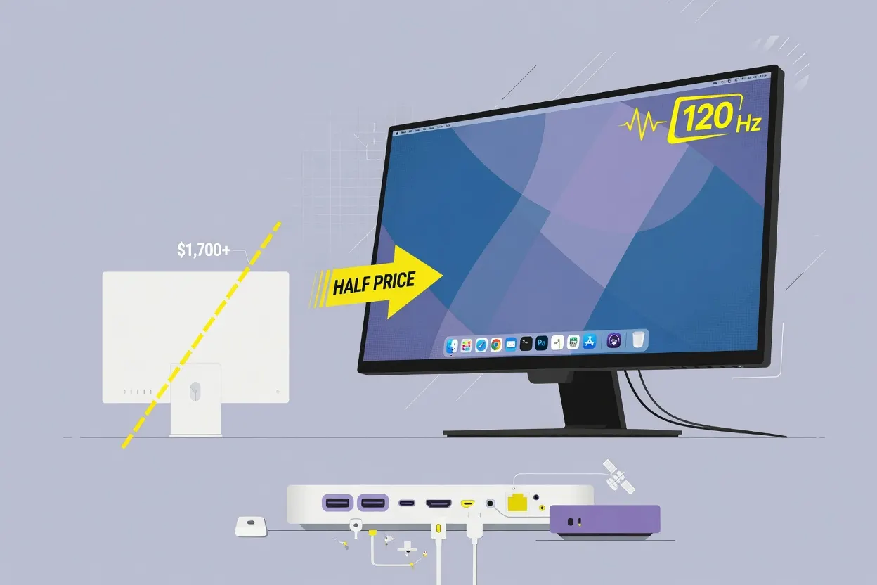 BenQ launches a 32-inch 4K Mac monitor with 120Hz for $830