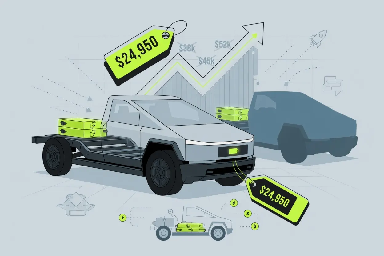 Bezos-Backed Slate Auto Prices Its Bare-Bones EV Truck at $24,950