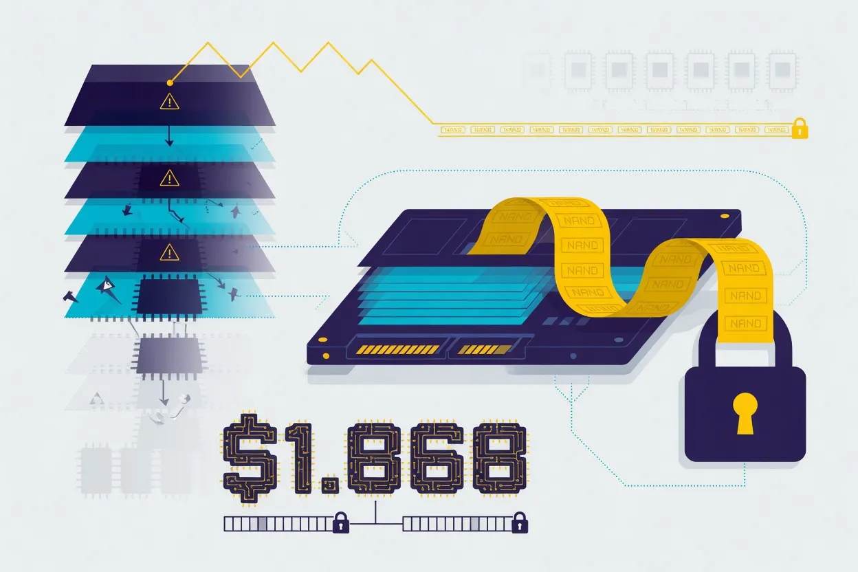 Biwin signs $1.86 billion two-year NAND supply deal