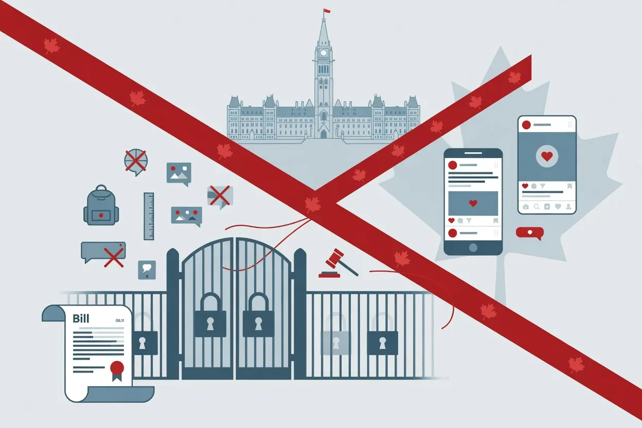 Canada tables bill to bar under‑16s from social media
