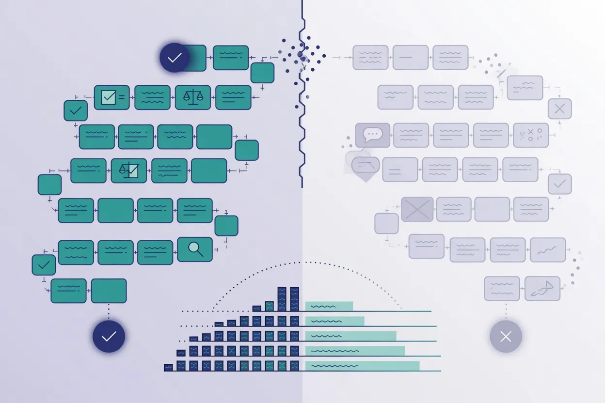 Chain-of-Thought Reasoning: Content Counts, Length Does Not