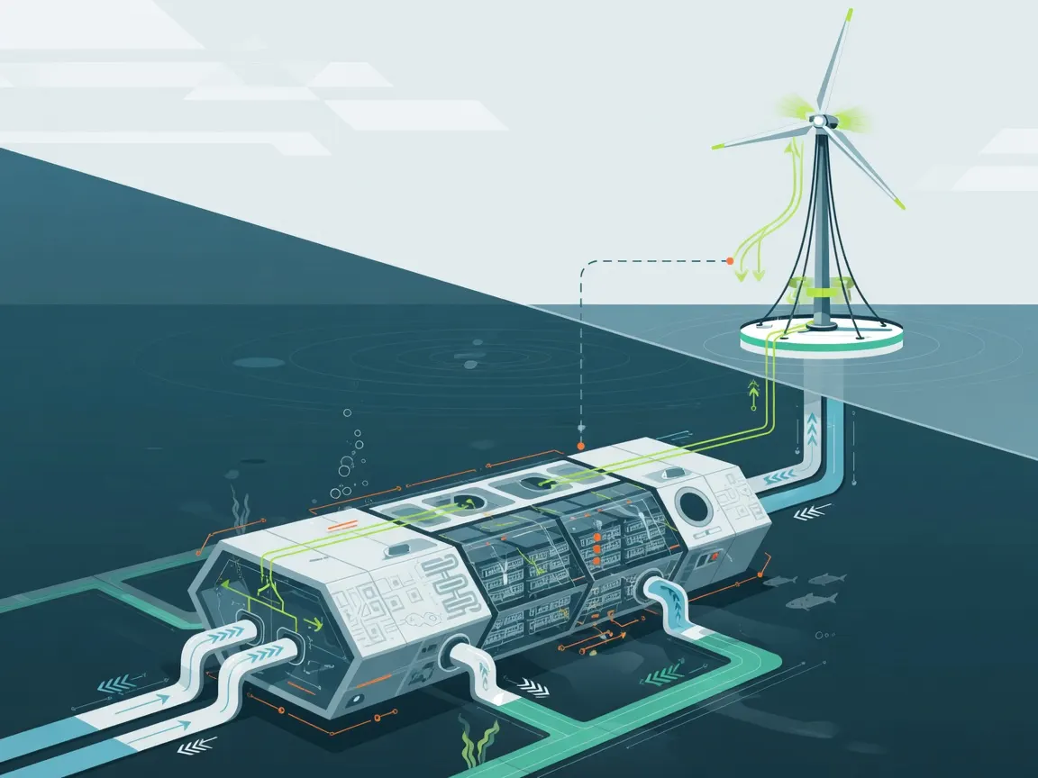 China launches 24MW wind‑powered underwater data centre