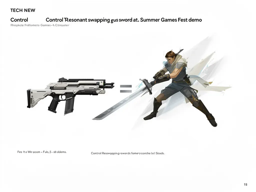 Control Resonant swaps guns for swords at Summer Games Fest demo
