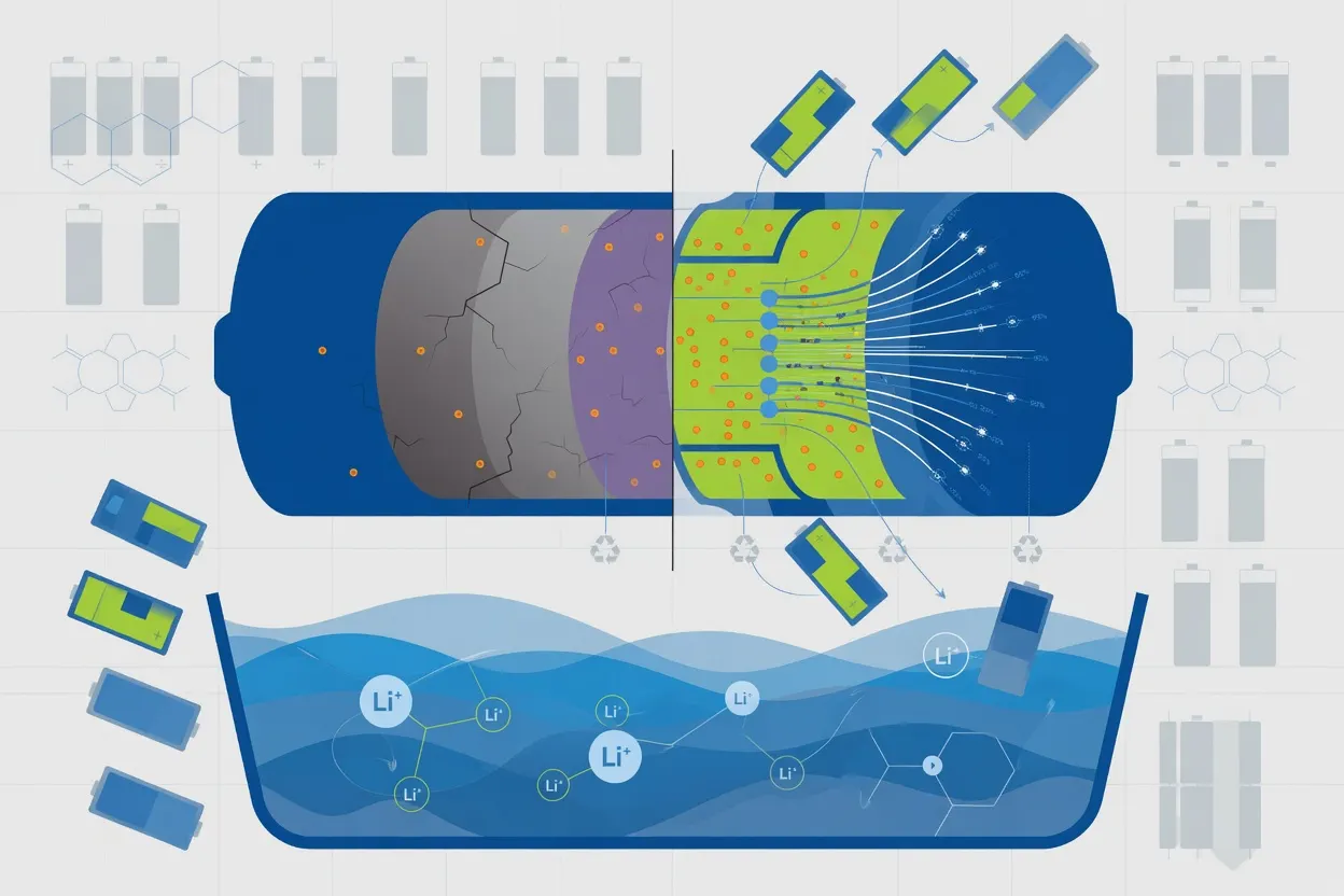 Cornell process restores used EV batteries to 95% capacity