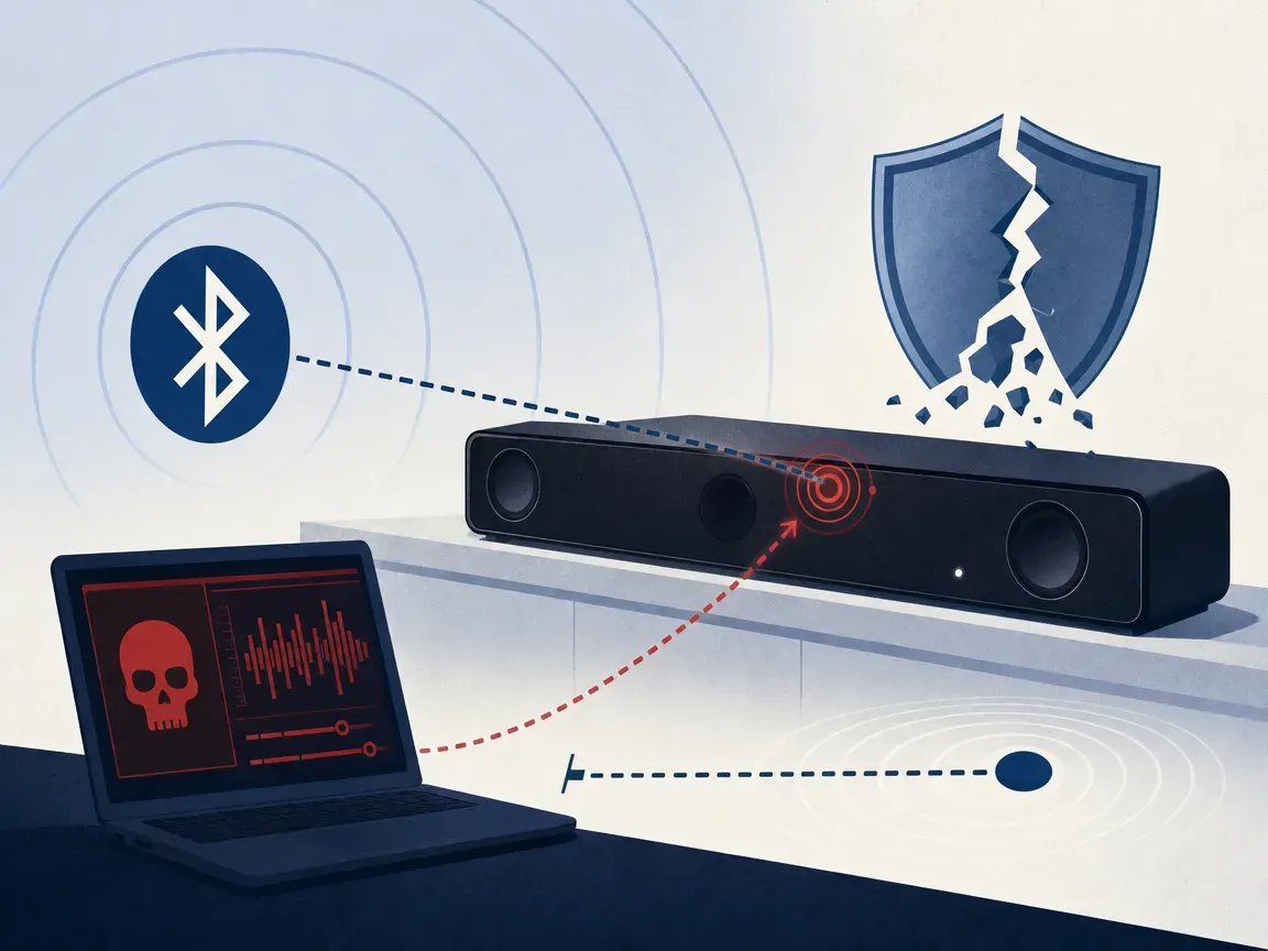 Creative soundbar vulnerable to Bluetooth hijack from 16 yards