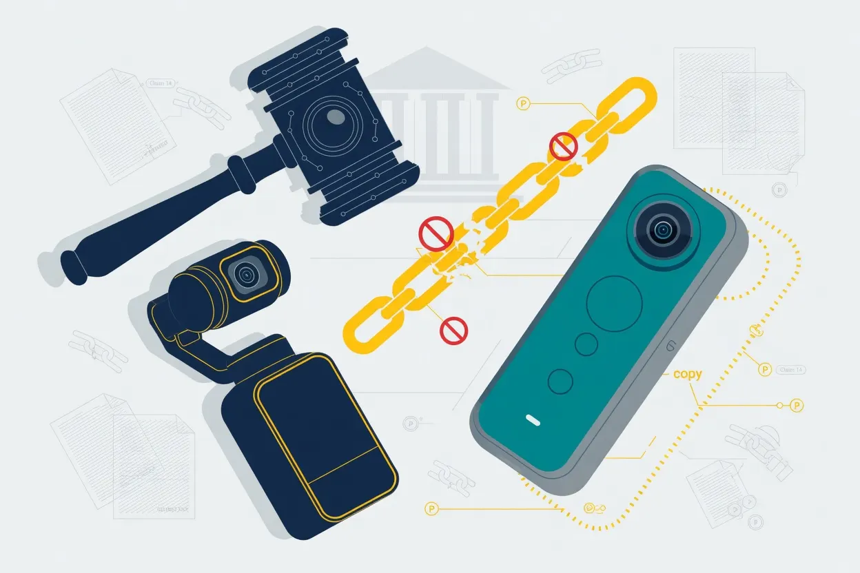 DJI sues Insta360 over Pocket 3 design, seeks ban on Luna line