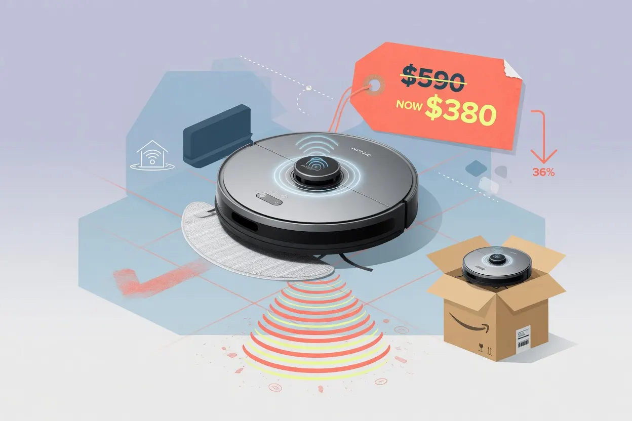 Dreame L10s Ultra robot vacuum falls to $380 on Amazon