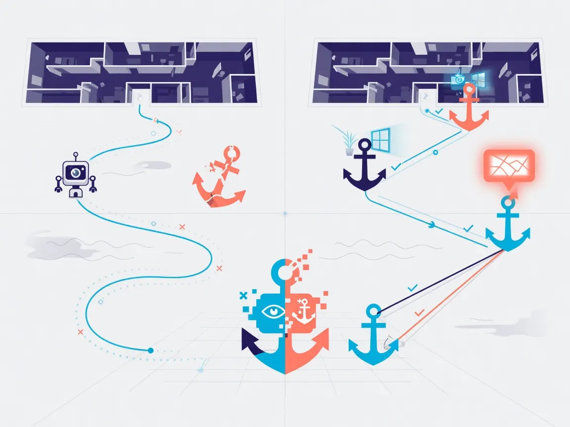Dual-Anchoring Cuts Navigation Drift in AI Agents