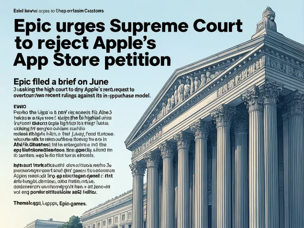 Epic urges Supreme Court to reject Apple’s App Store petition