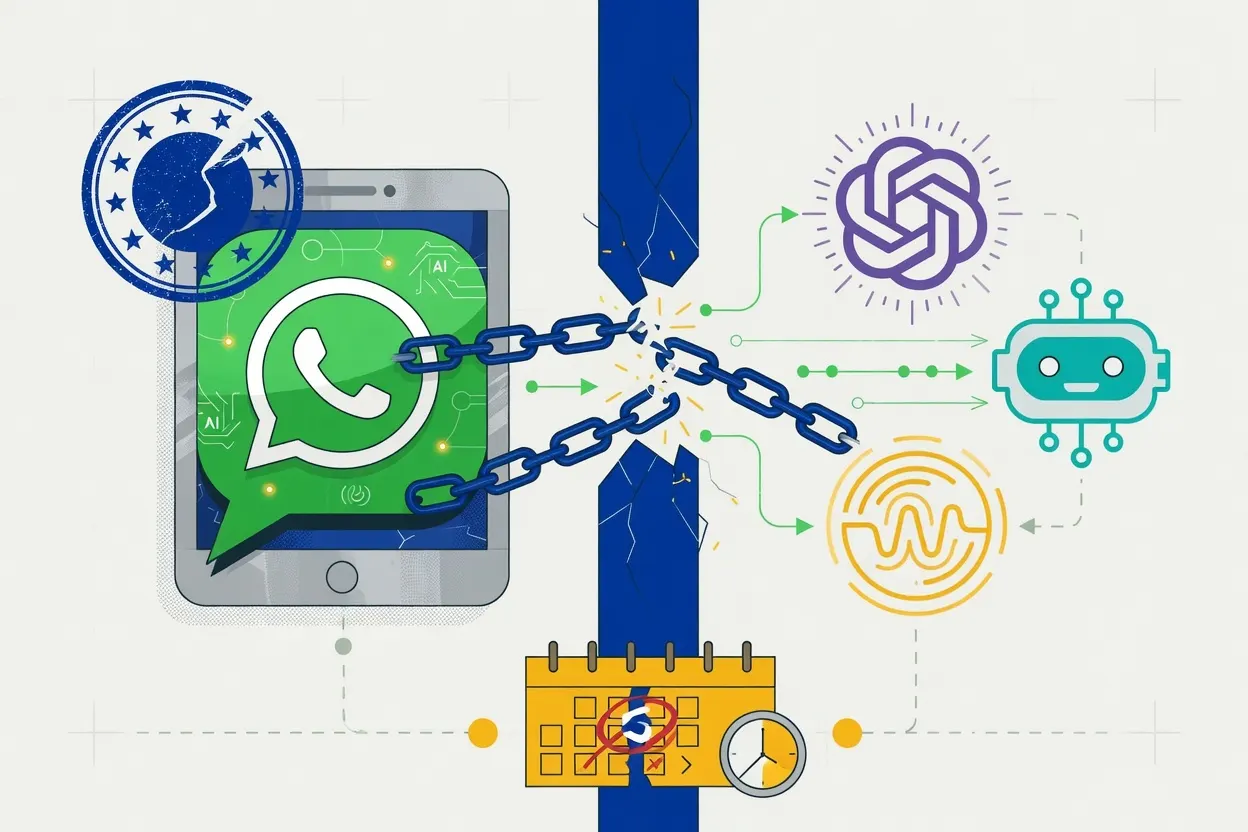 EU orders Meta to reopen WhatsApp to rival AI assistants