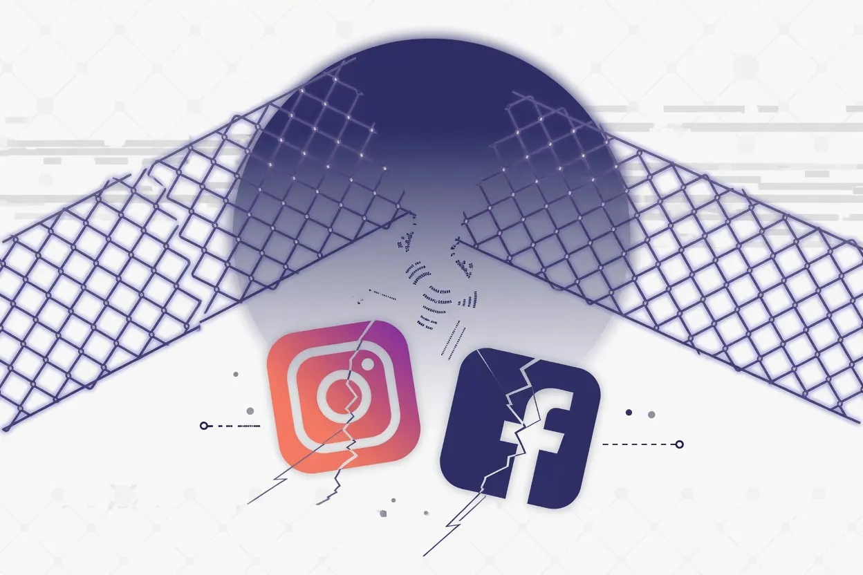 Facebook and Instagram offline for many users