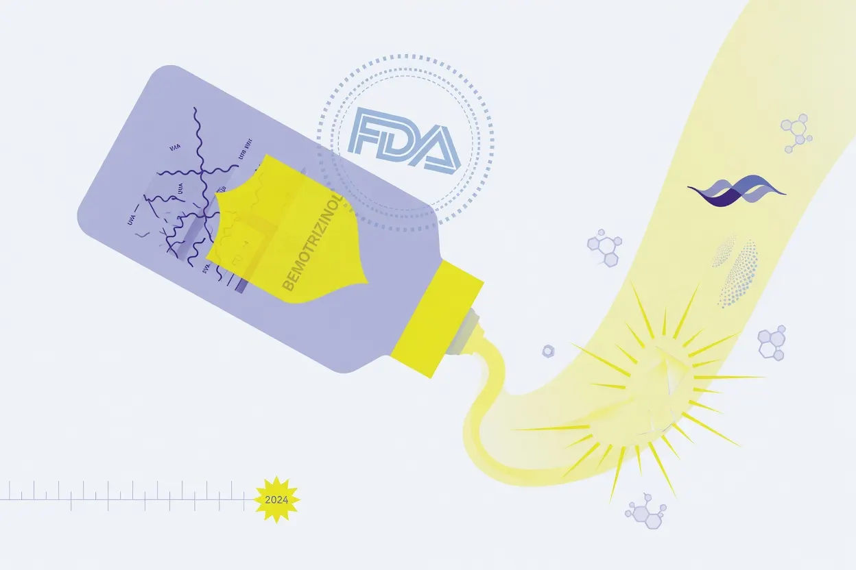 FDA clears new UV filter bemotrizinol for US sunscreens