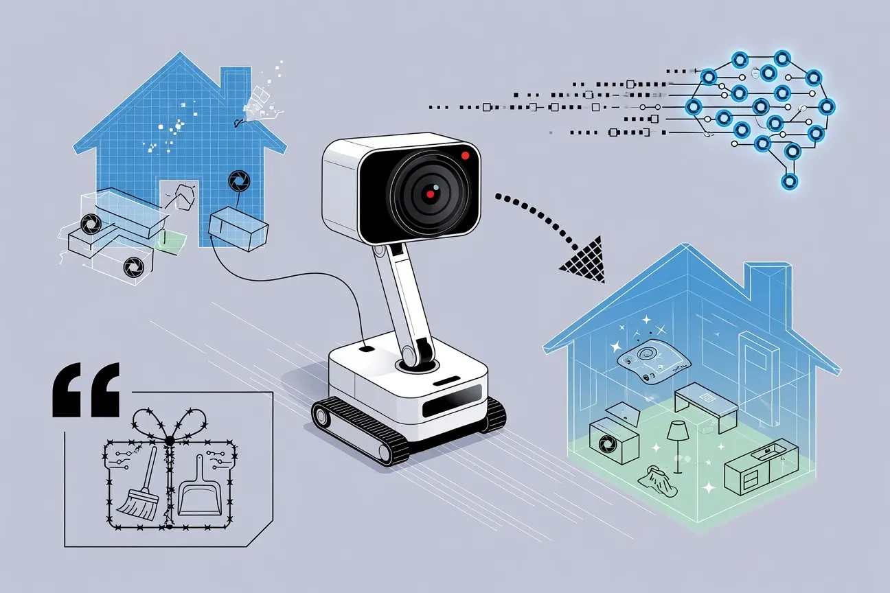 Free home cleaning, with a camera-shaped catch
