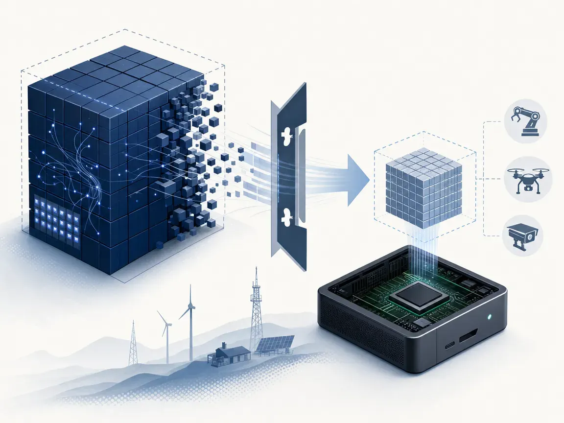 General Instinct shrinks 245 GB MoE model to 48 GiB for edge AI