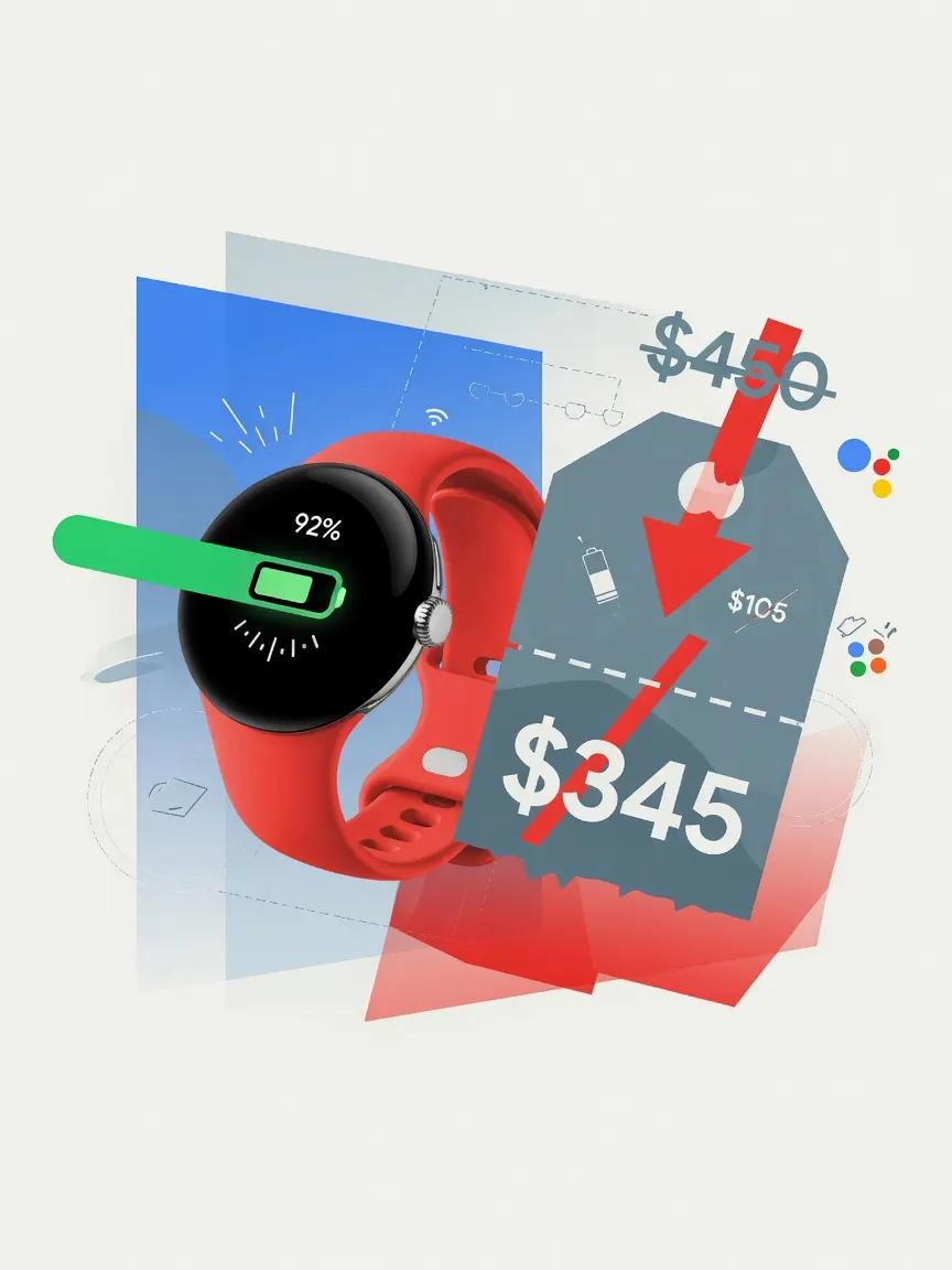 Google Pixel Watch 4 Drops Below $350 for Prime Day