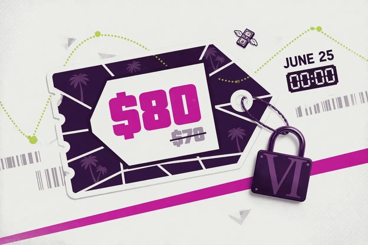 GTA 6 Will Cost $80 When Pre-Orders Open June 25