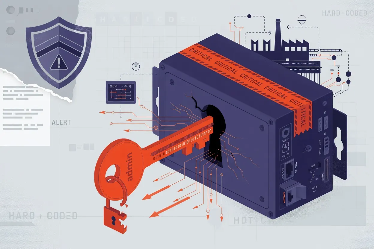 Hard‑coded admin passwords found in USR‑W610 industrial gateway