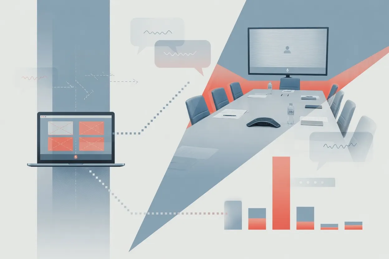 Hybrid meetings risk sidelining remote participants, survey shows