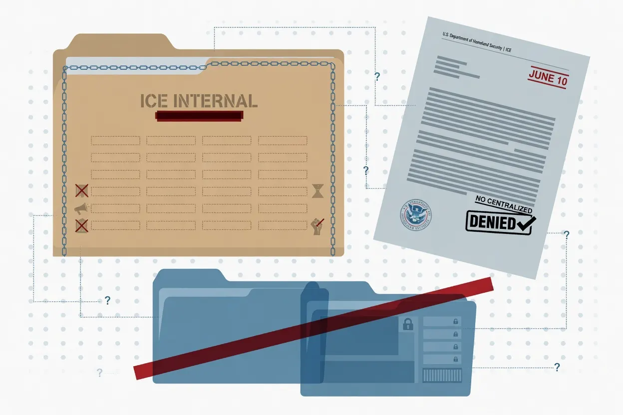 ICE rebuts claims of protester database after congressional inquiry