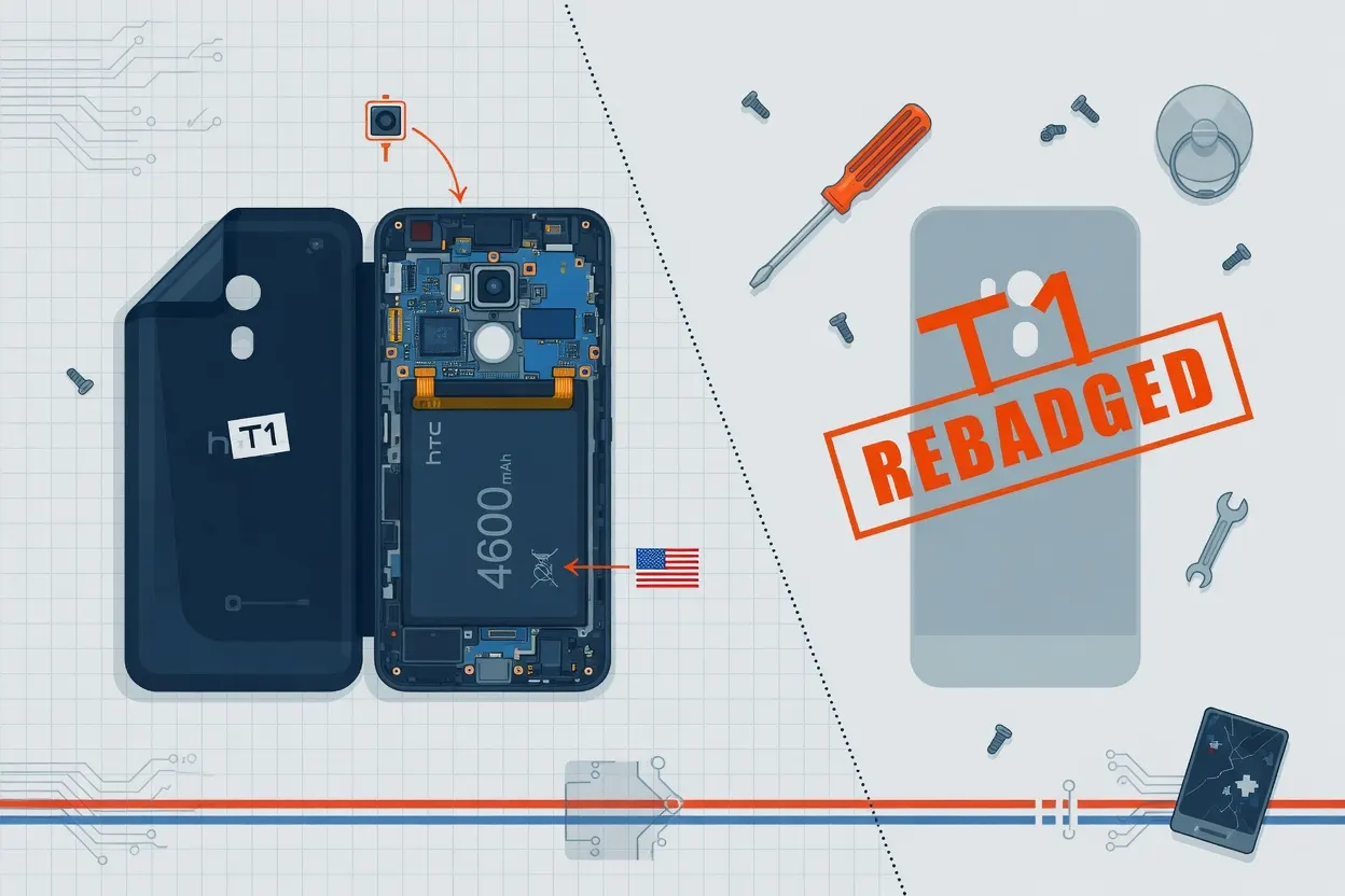 iFixit finds Trump phone is a rebadged HTC U24 Pro