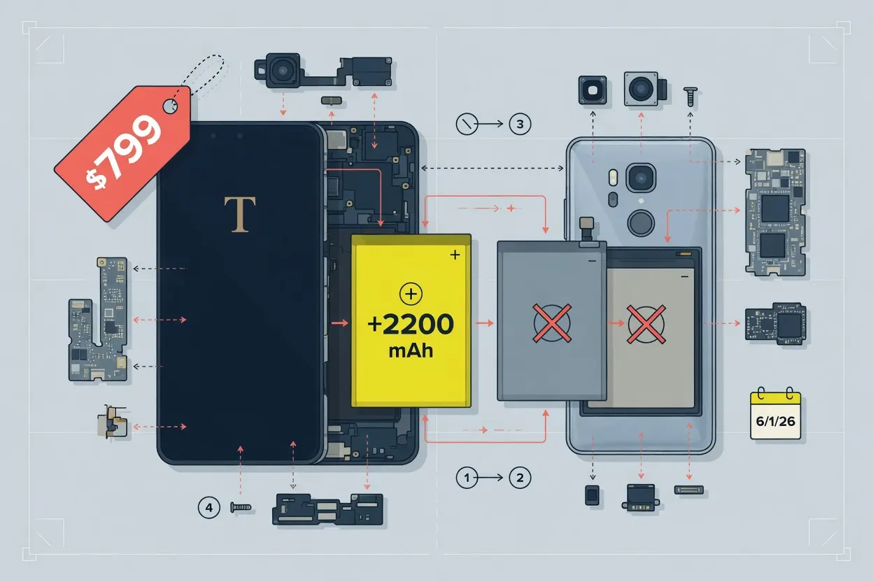 iFixit finds Trump Phone matches HTC U24 Pro except larger battery