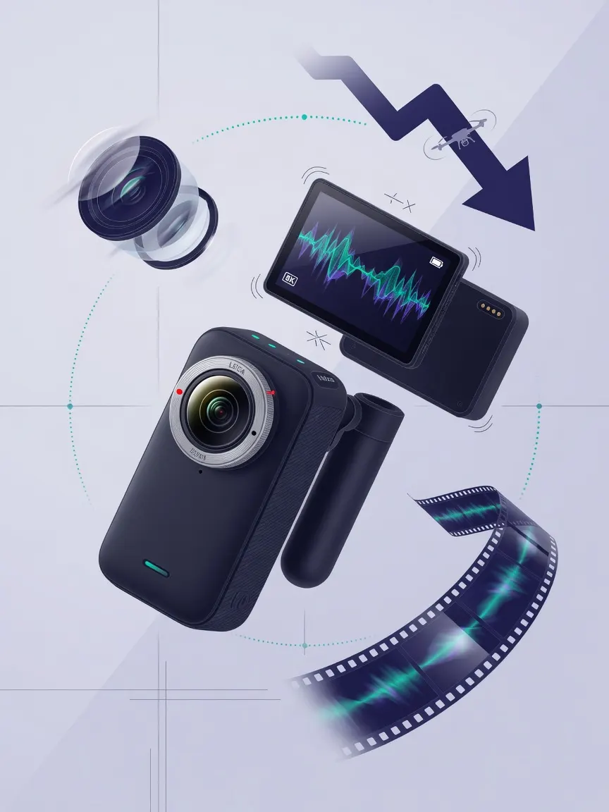 Insta360 launches Luna Ultra handheld camera with detachable screen