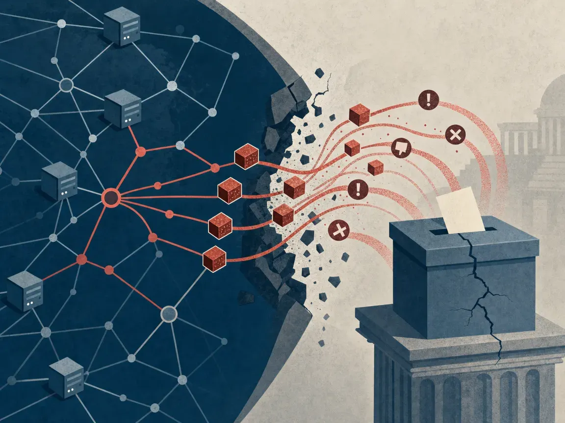 Internet design flaws threaten democratic processes