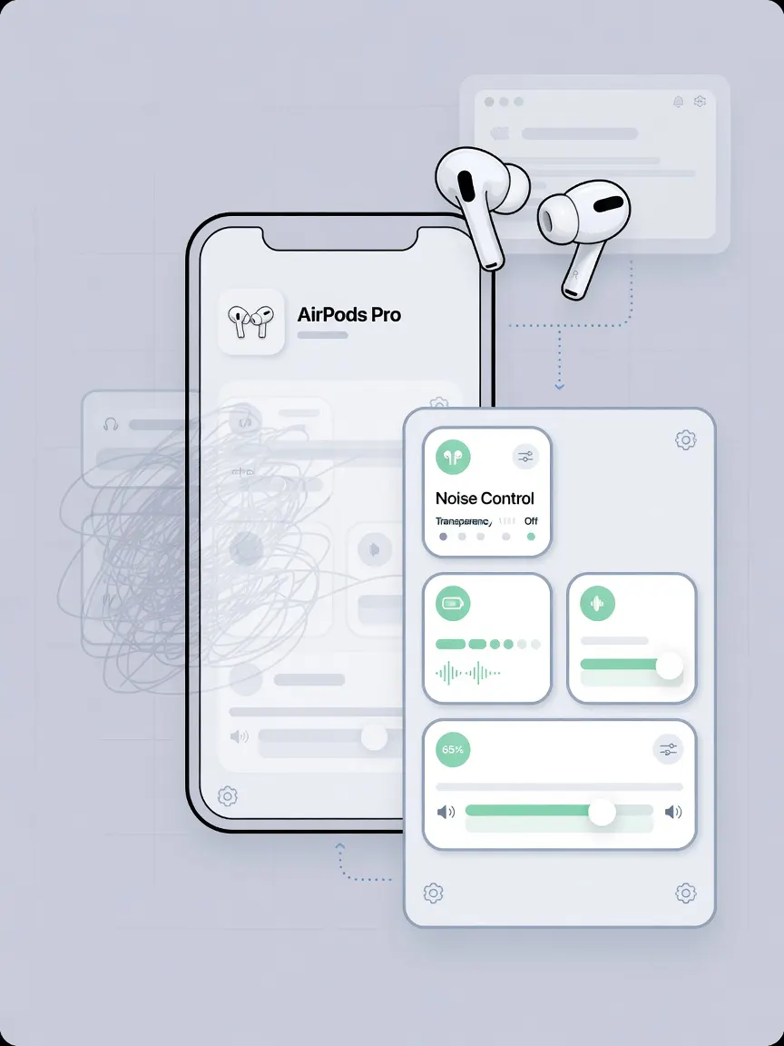 iOS 27 gives AirPods settings a cleaner layout