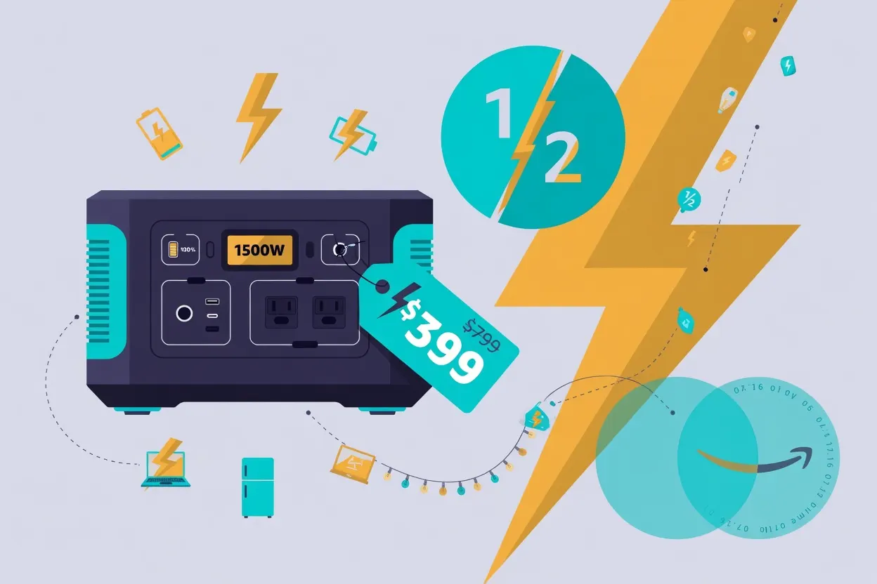 Jackery Explorer 1000 v2 Drops to $399 for Prime Day