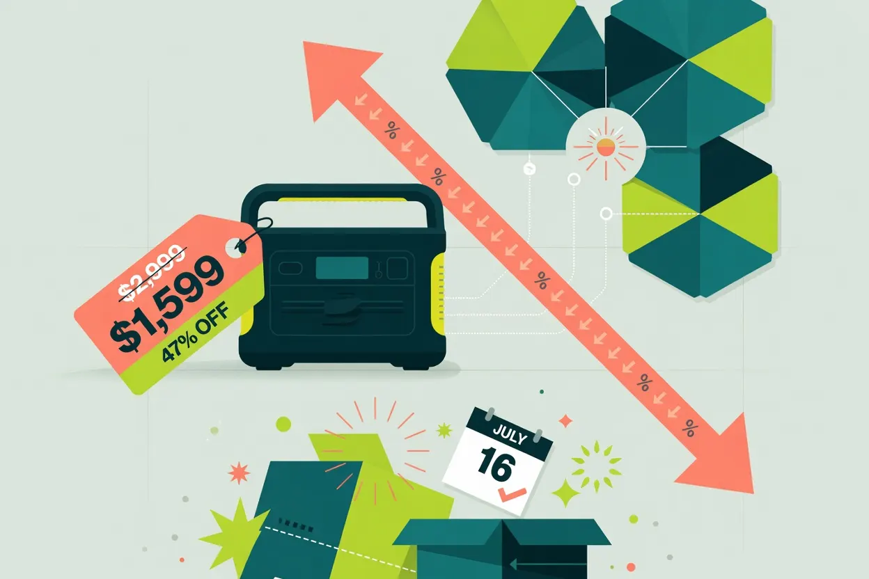 Jackery HomePower 3000 Drops $1,400 for Prime Day