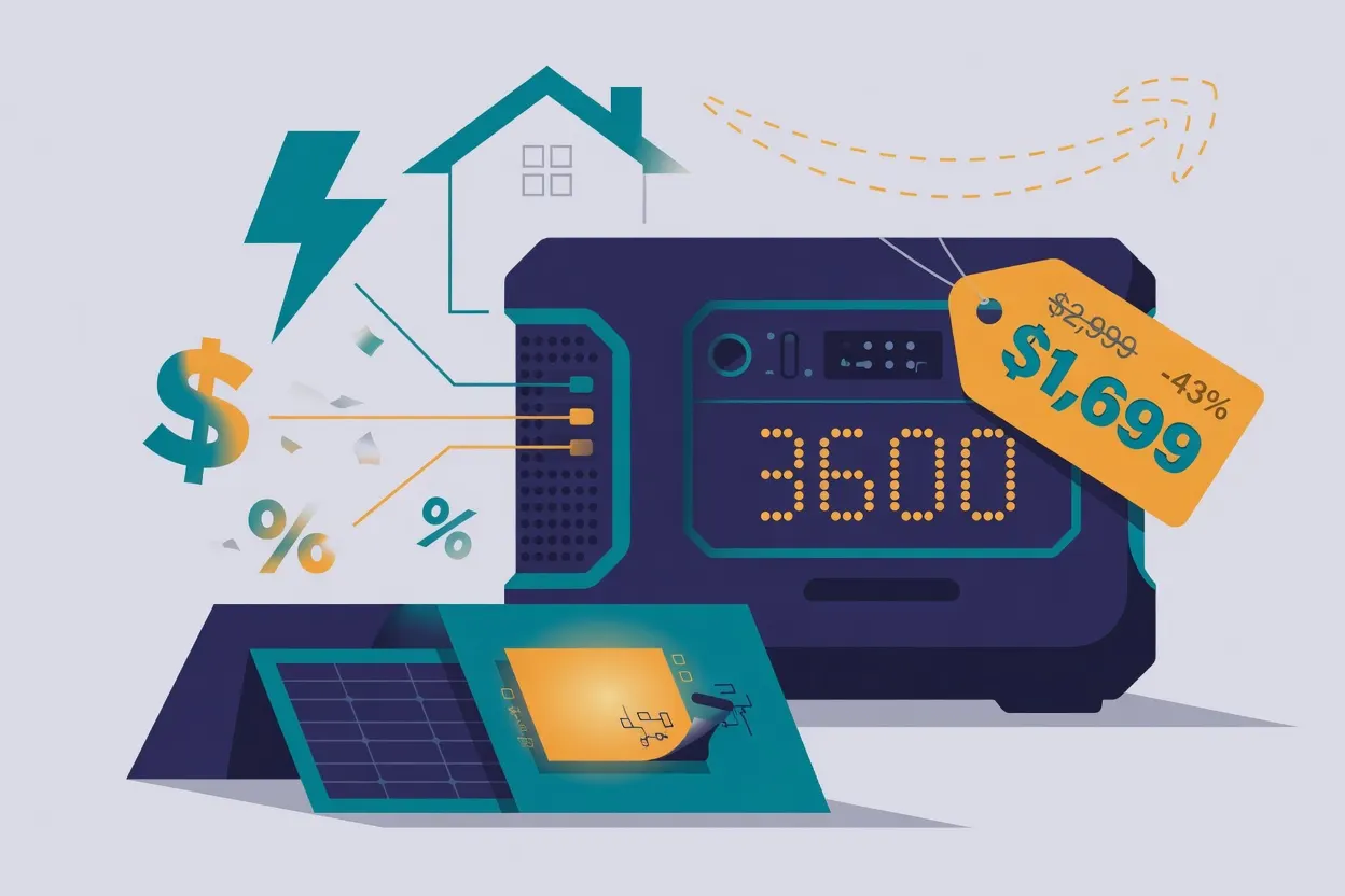 Jackery HomePower 3600 Pro Max Drops $1,300 for Prime Day