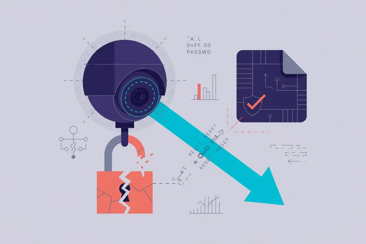 KMW CCTV cameras vulnerable to unauthenticated password reset