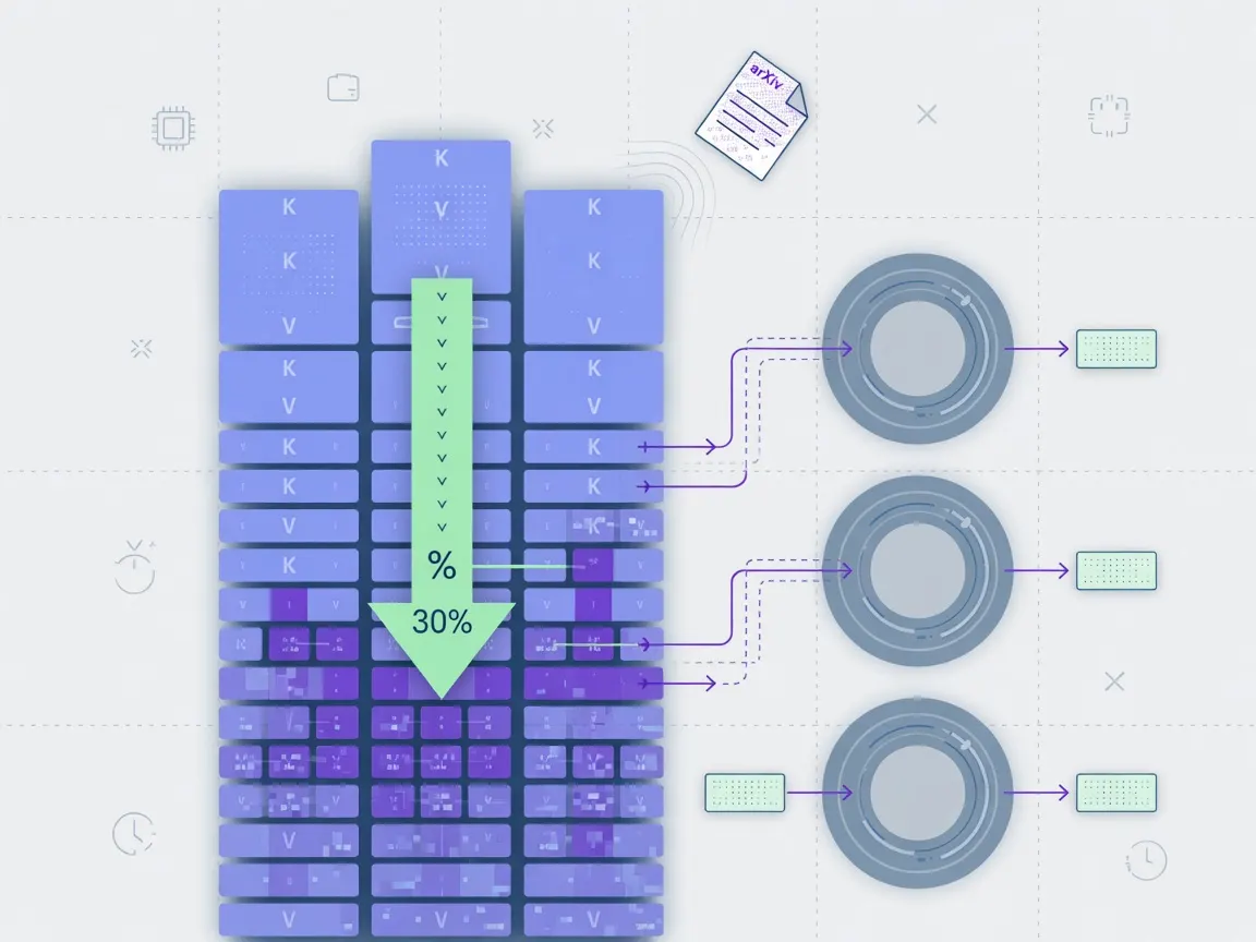 KV cache compression cuts inference cost by up to 30% in LLM tests